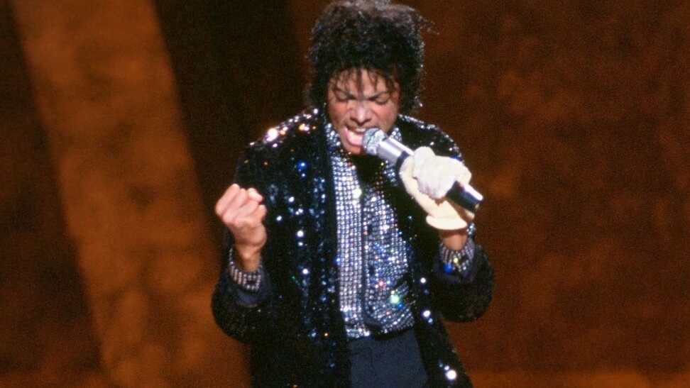 Michael Jackson performs at 'Motown 25' in 1983.