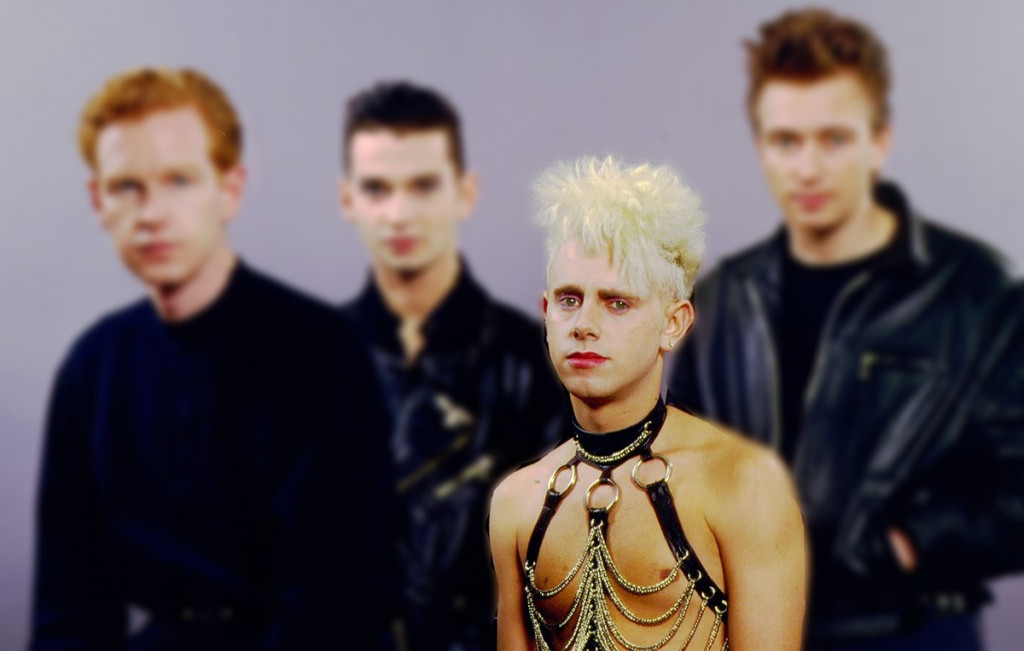 La formación clásica de Depeche Mode, con Martin L. Gore como único compositor del grupo.