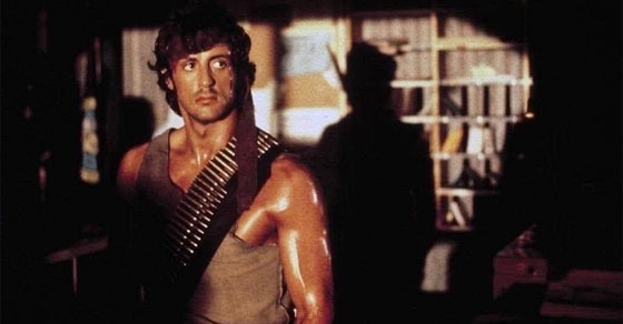 "Rambo": Las desconocidas y sorprendentes fotos de su rodaje