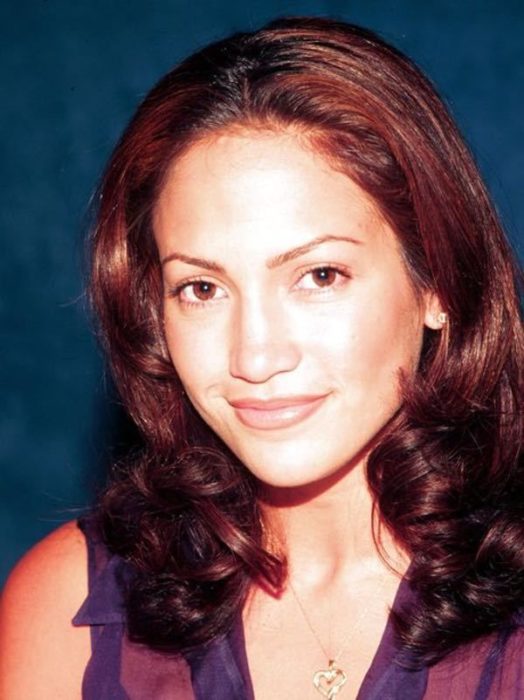 Jennifer López a mediados de los años 90'.