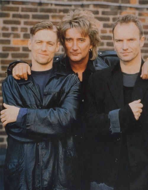 Bryan Adams, Rod Stewart y Sting colaboraron musicalmente por primera y única vez en la grabación de la balada "All For Love".