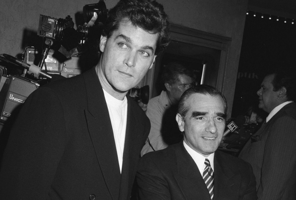 Ray Liotta y Martin Scorsese.