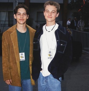 Tobey Maguire & Leonardo DiCaprio, 1992