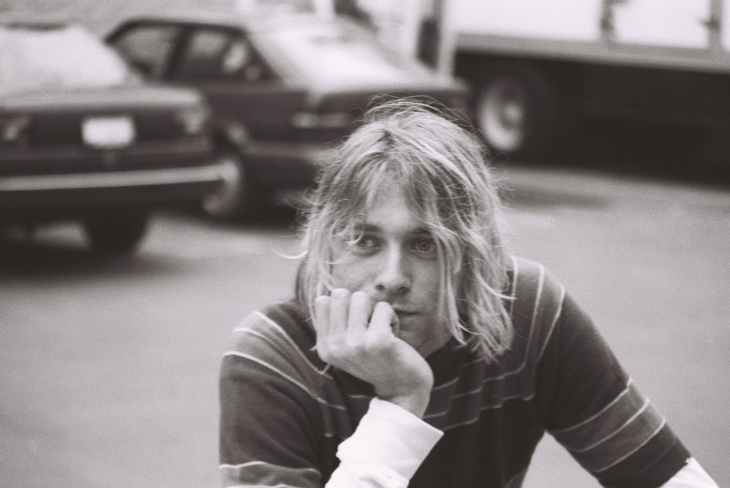 Kurt Cobain fotografiado por Angela Smith Rodríguez en 1991.
