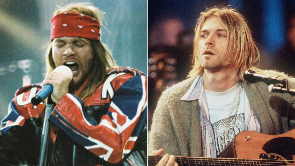 Axl-Rose-Kurt-Cobain
