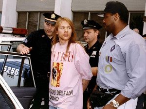 Axl arrested