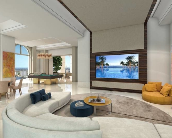 Millonario "combo" sorprende a Miami: Venden departamento con dos autos