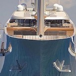 Fotos del despampanante yate a vela incautado a un multimillonario ruso: Es el más grande en su tipo