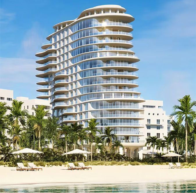 Thumbnail for High-Rise Penthouse With Private Beach And Oceanfront Access