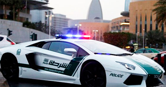 Los autos m&aacute;s lujosos que tiene la polic&iacute;a alrededor del planeta