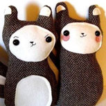 Muñecos de trapo: animalitos con personalidad propia