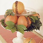 Decoración de mesa: Ideas decorativas con naranjas