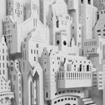 Espectaculares ciudades en 3D…hechas de papel