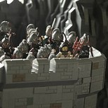 Imperdible: Lucha épica del Señor de los Anillos en 150 mil piezas de Lego