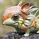 ¡Descubre estas pequeñas criaturas de cuentos de hadas hechas en porcelana!
