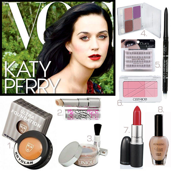 Katy Perry: primera vez en la portada de Vogue, secretos de su maquillaje -  Guioteca