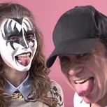 Líder de Kiss enseña a realizar el mítico maquillaje de la banda