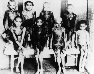 Niños campos de concentración