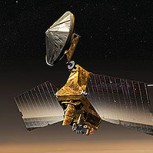 Histórica imagen: así se ven la Tierra y la Luna desde el planeta Marte