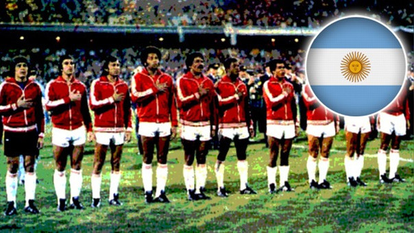 La selección de Perú que disputó el Mundial de Argentina 78'.