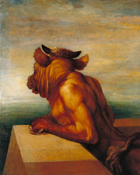 The Minotaur 1885 by George Frederic Watts 1817-1904