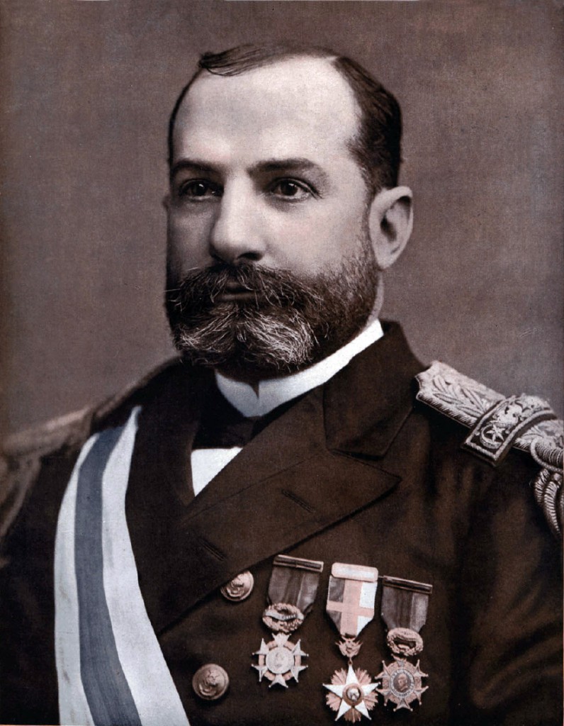 El presidente chileno Jorge Montt.