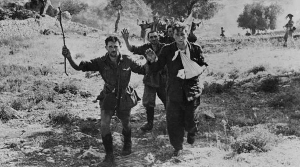 Prisioneros de guerra italianos.
