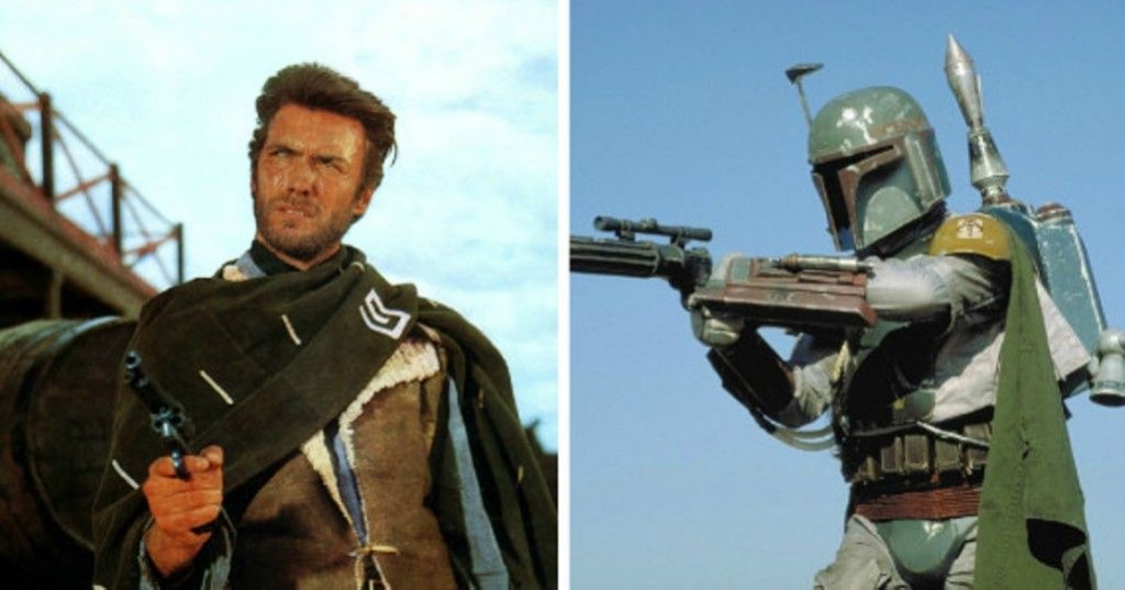 Hombre sin nombre & Boba Fett