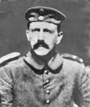 Adolf Hitler en 1915.