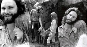 Jim Morrison and Pamela Courson by Edmund Teske (0)