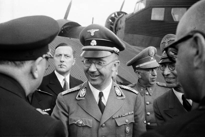 Heinrich Himmler, Reichsführer de las Schutzstaffel (SS).​ 