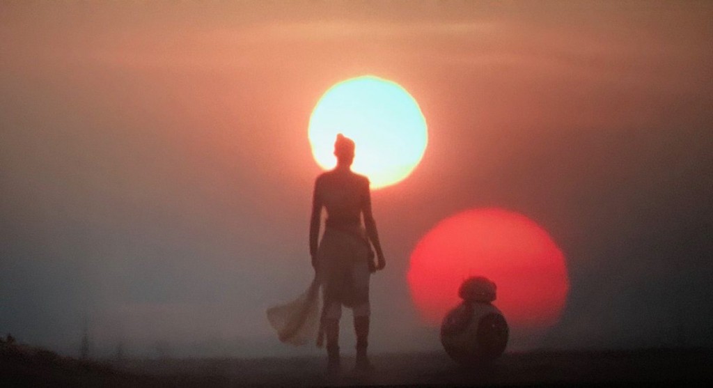 Los soles binarios de Tatooine también aparecen en la última cinta de la saga de Star Wars, "The Rise of Skywalker" (2019).