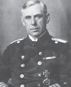 Wilhelm Canaris, almirante y jefe de inteligencia de la Marina Imperial alemana.