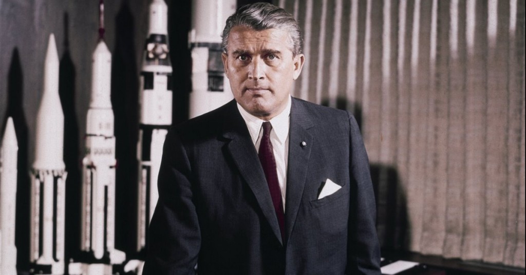 El científico alemán Wernher von Braun, uno de los artífices de la llegada del Hombre a la luna.
