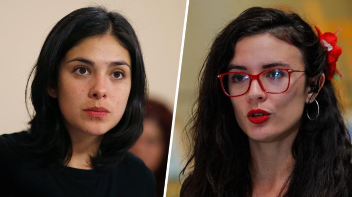Las diputadas comunistas Karol Cariola y Camila Vallejo son parte de los nuevos cuadros del Partido Comunista de Chile.