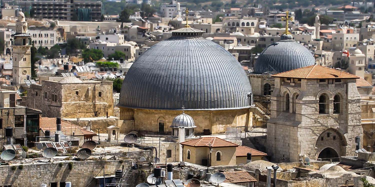 Iglesia del Santo Sepulcro en Jerusalén.
