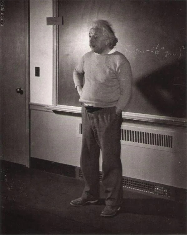 Albert Einstein as a Professor, 1944
