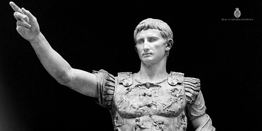 Octavio Augusto, el primer emperador de Roma.