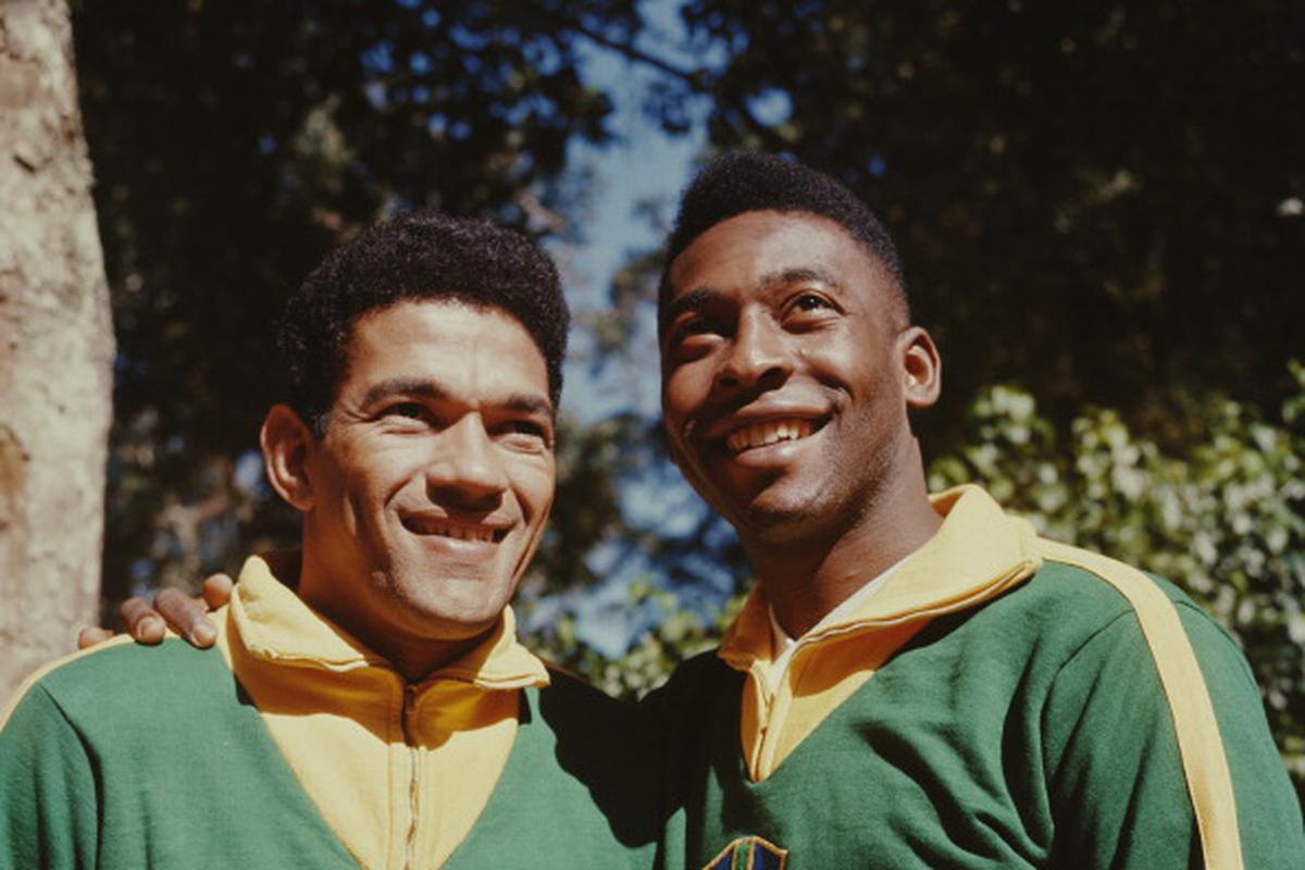 Garrincha y Pelé.