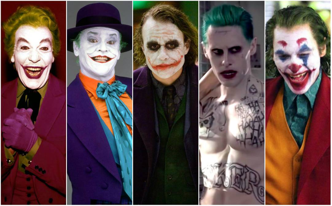 Joker along the years 2