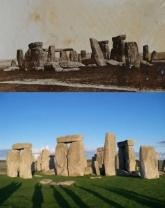 Stonehenge 1877 and 2022