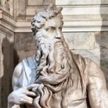 Los enigmáticos cuernos en la escultura de Moisés realizada por Miguel Ángel: ¿Por qué los puso allí?