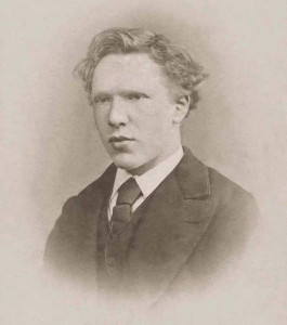 La única fotografía confirmada de Vincent van Gogh. Fue tomada en 1873 en La Haya.