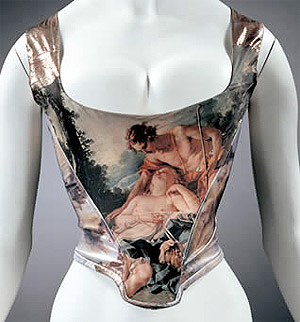 Corset con imaginería clásica