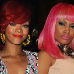 Rihanna lanza sugerente mirada a Nicki Minaj y foto es ampliamente comentada en las redes sociales