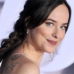 Dakota Johnson acapara miradas con atrevido escote en estreno de “50 Sombras más oscuras”