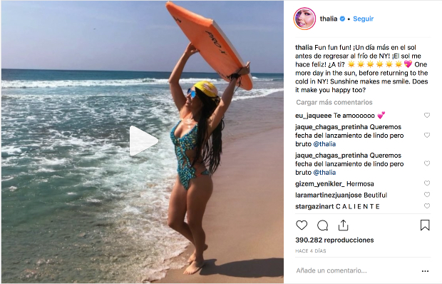 Thalia insta