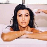 Kourtney Kardashian comparte polémica foto en la tina y supera todos los límites con el Photoshop
