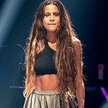 Camila Gallardo usó un vestido que marcó su cintura en premiación y dividió a sus seguidores