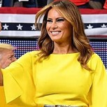 Melania Trump lució su elegancia al máximo pese a vestir una de las prendas más sencillas del closet de toda mujer